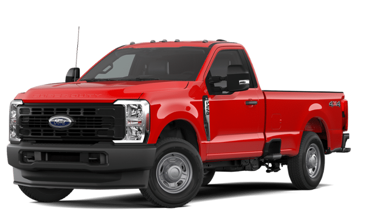 2026 Ford Super Duty F-250® XL in Race Red — front three-quarter view
